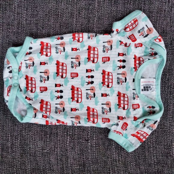 3 to 6 Month Lot - Romper, Sherpa Coat, Shirts - Picture 5 of 12